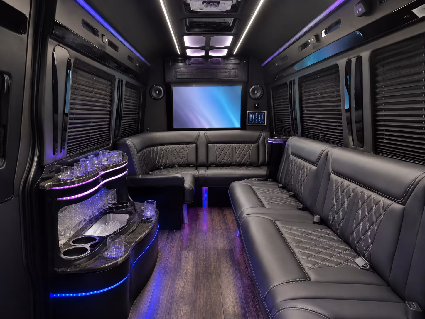 bus rental options for denver trips