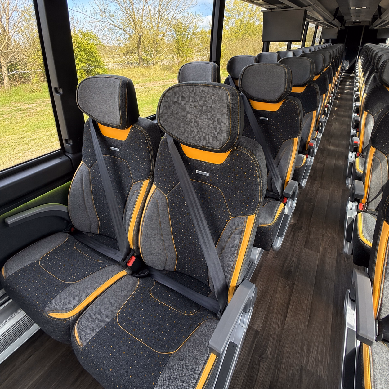 denver concert transportation onboard seating