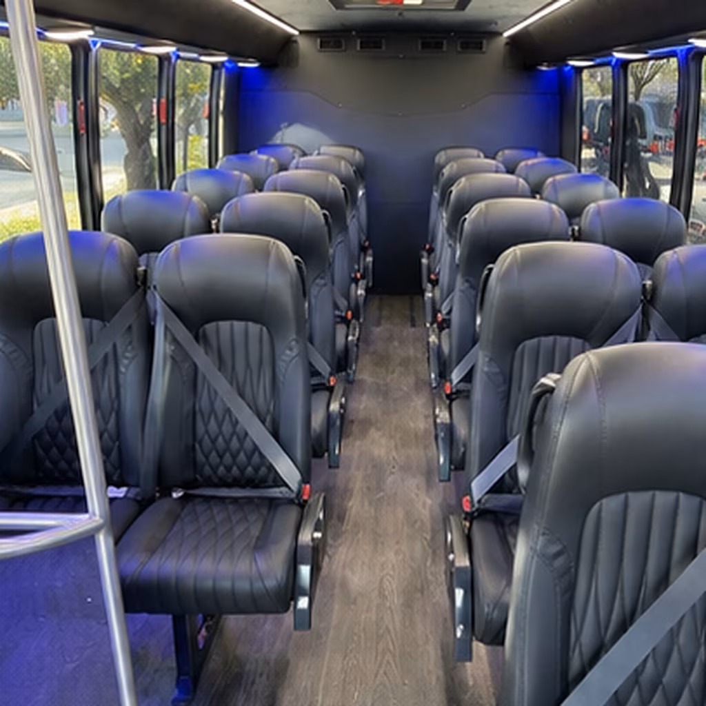 denver long distance transportation onboard seating