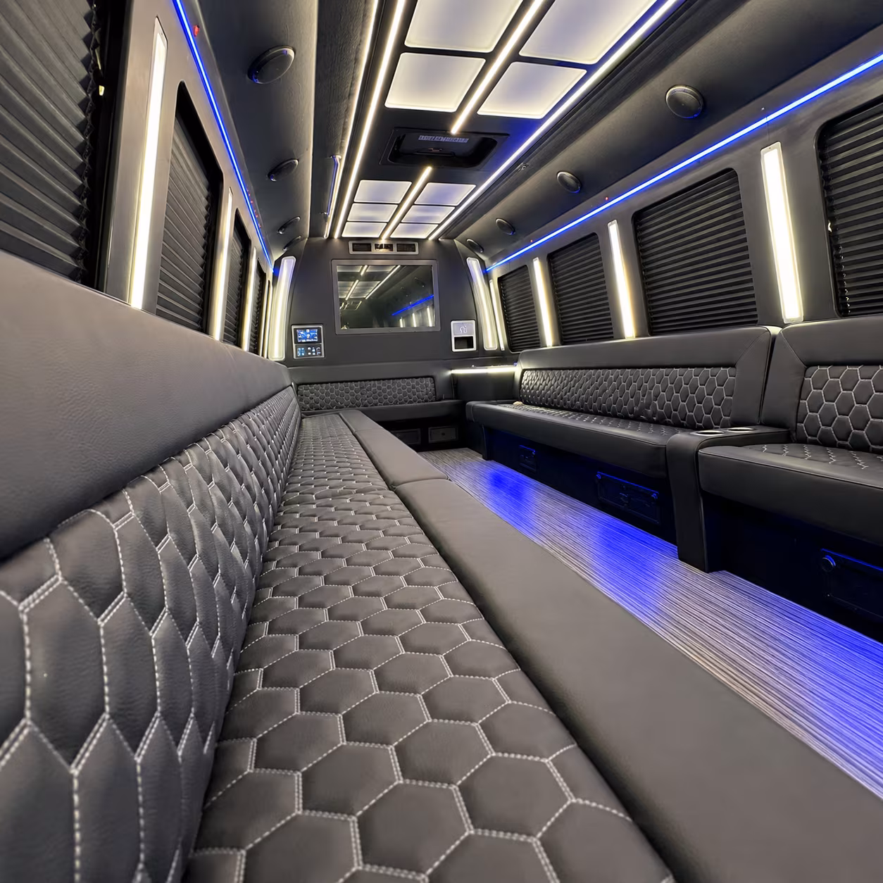 denver party bus rentals inside