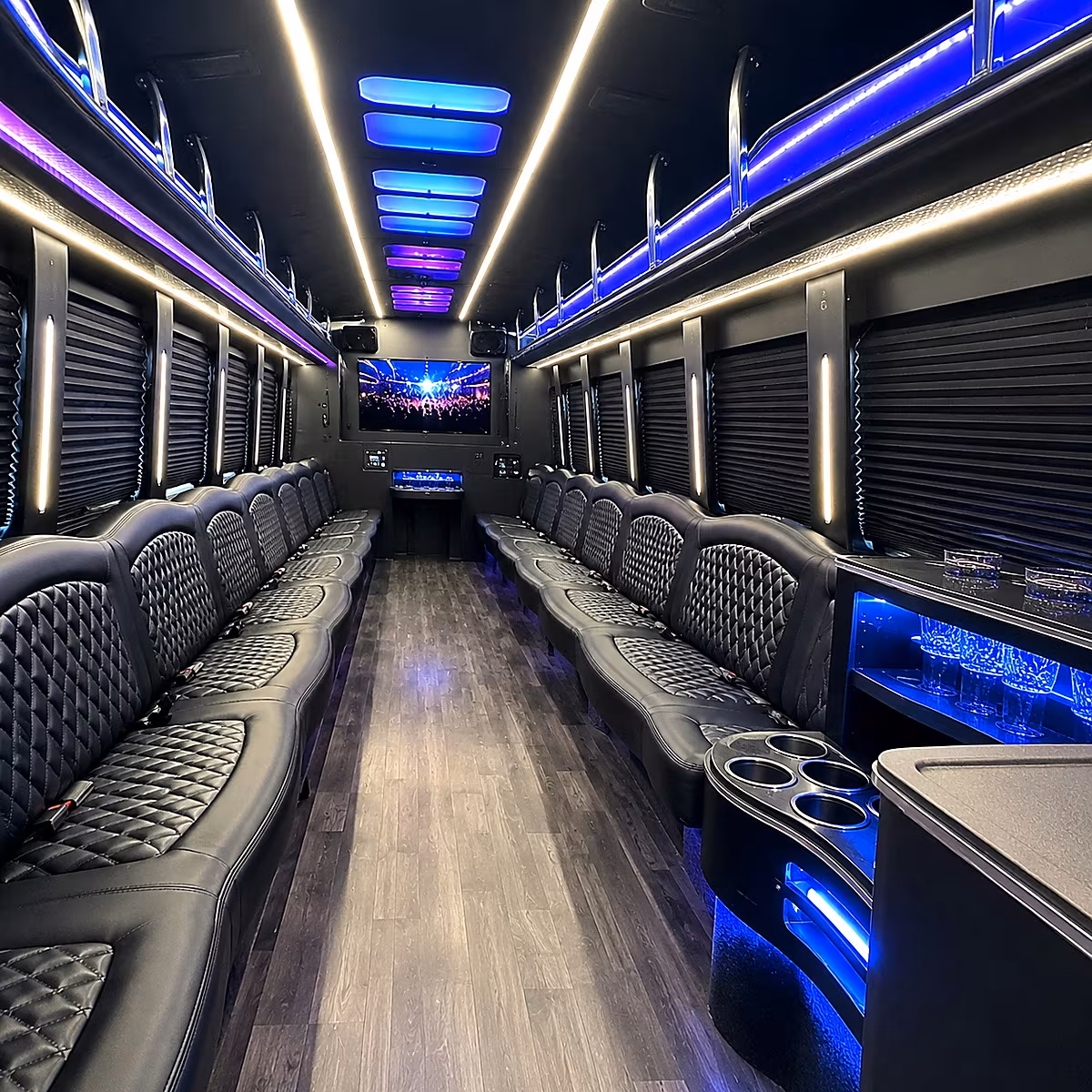 denver quinceanera sweet 16 party bus rental