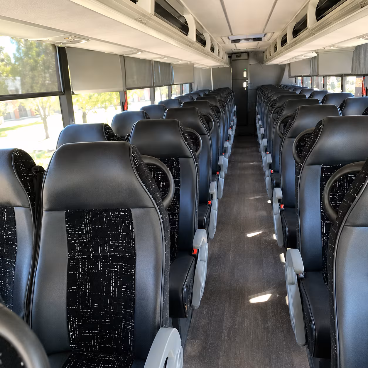 denver sporting event transportation onboard seating