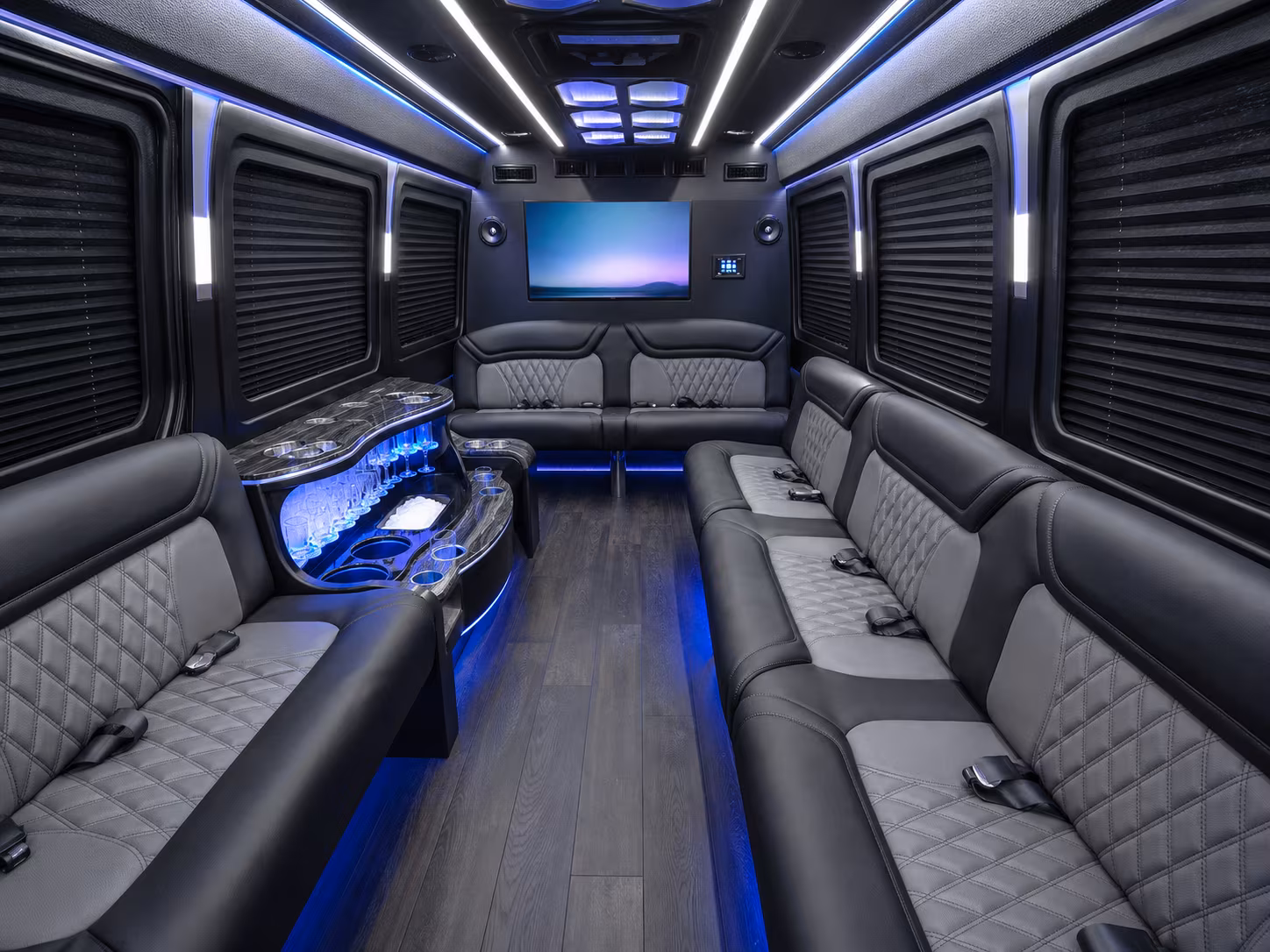 in denver a temporary employee shuttle bus is easy to set up for events and busy seasons